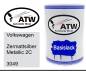 Preview: Volkswagen, Zermattsilber Metallic 2C, 3049: 500ml Lackdose, von ATW Autoteile West.